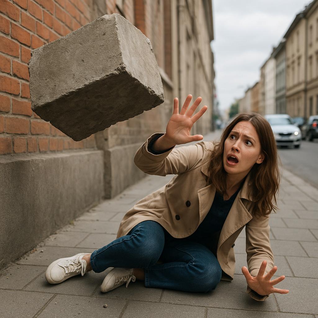 Odpowiedzialność za szkodę wyrządzoną przez spadający przedmiot z budynku